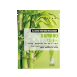 Natural Moisture Sheet Mask – Bamboo, Orjena